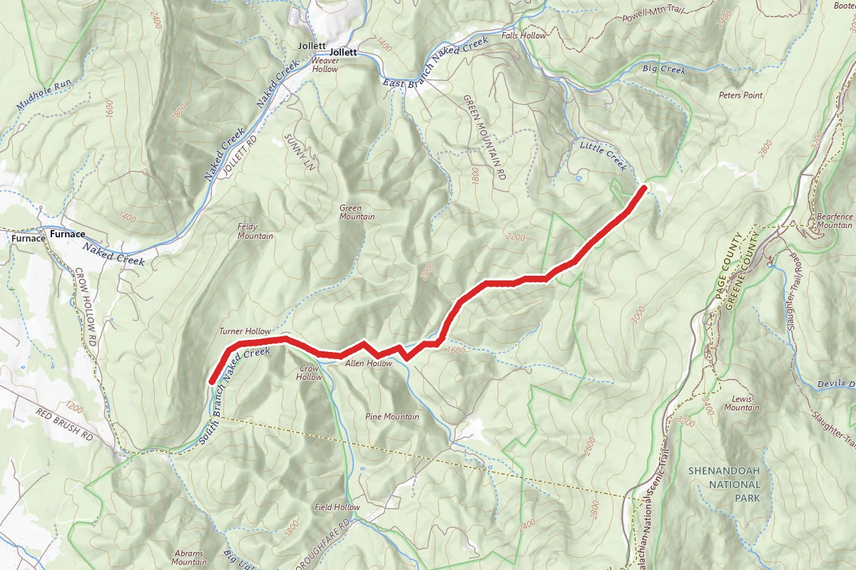 Allen Hollow Trail