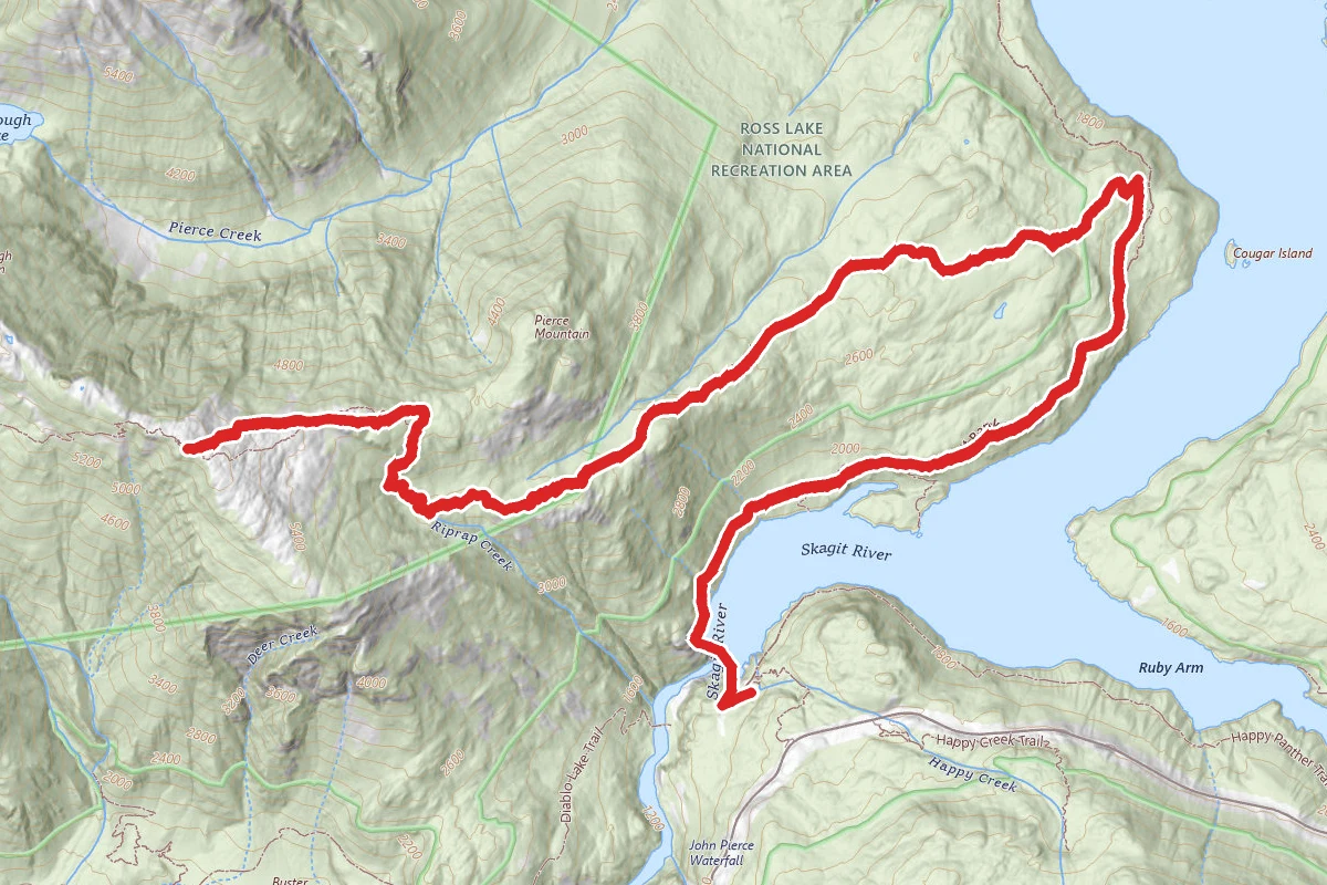 Pierce Mountain Way Trail