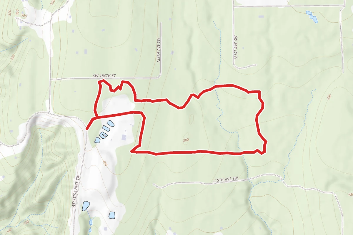 Borrow Pit, North Trail and Jack's Trail Loop