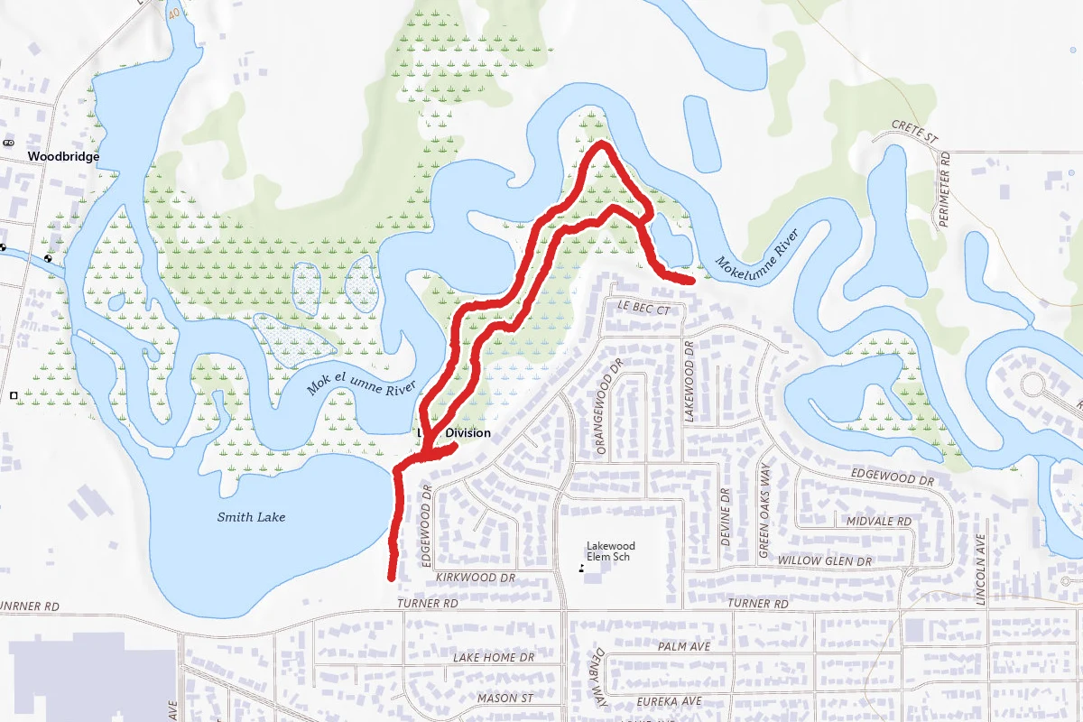 Lodi Lake Nature Trail