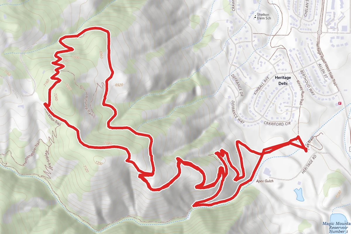 Pick N Sledge and Grubstake Loop Trail
