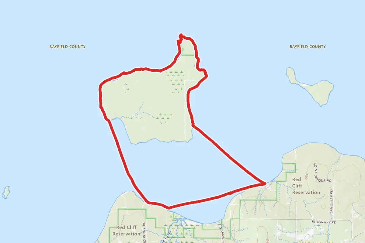 Sand Island Circumnavigation