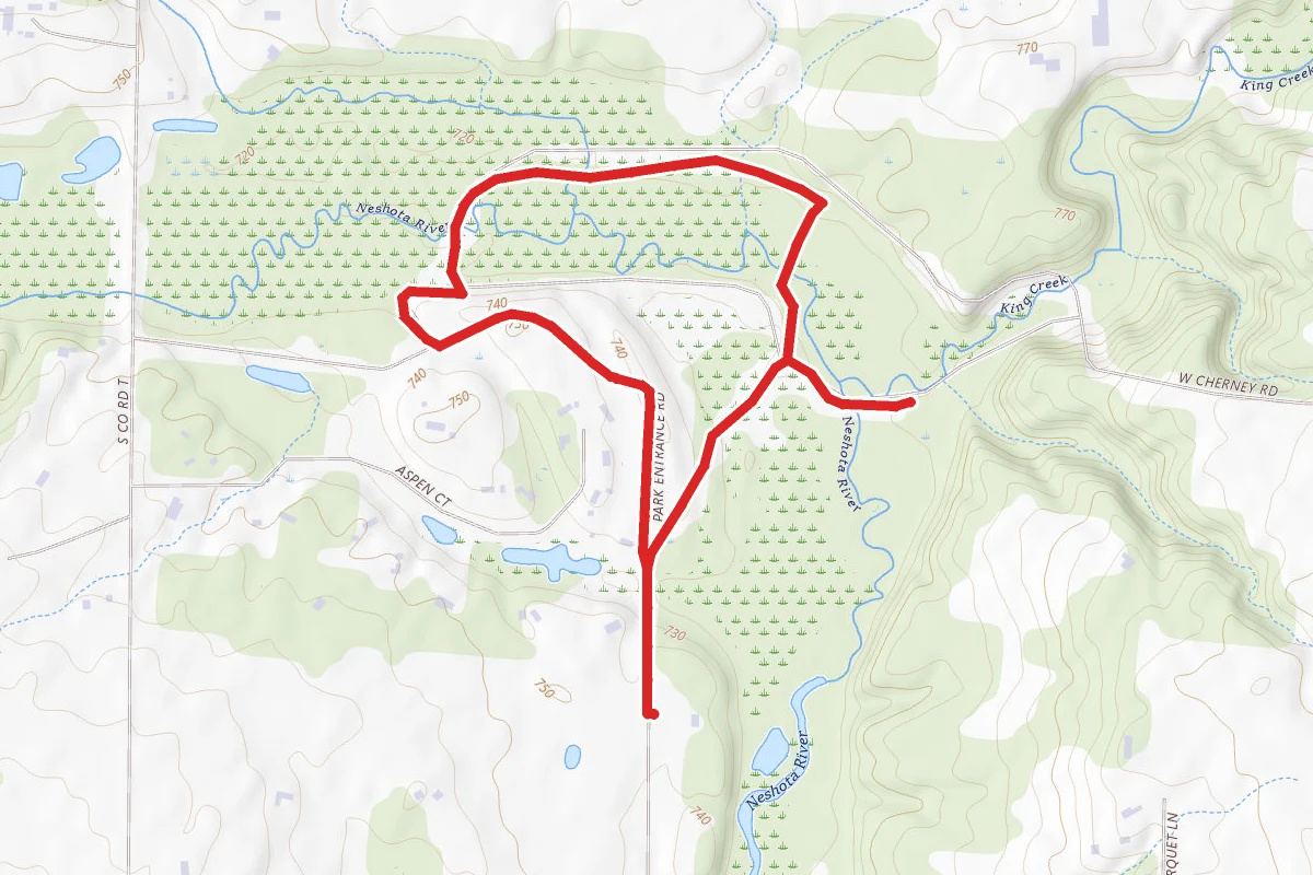 Neshota Snow Shoe Trail