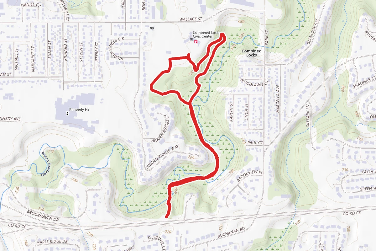 Memorial Park Trails Long Loop