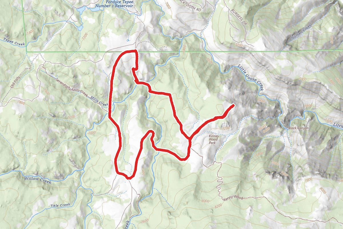 Little Goose and Bighorn OHV Loop