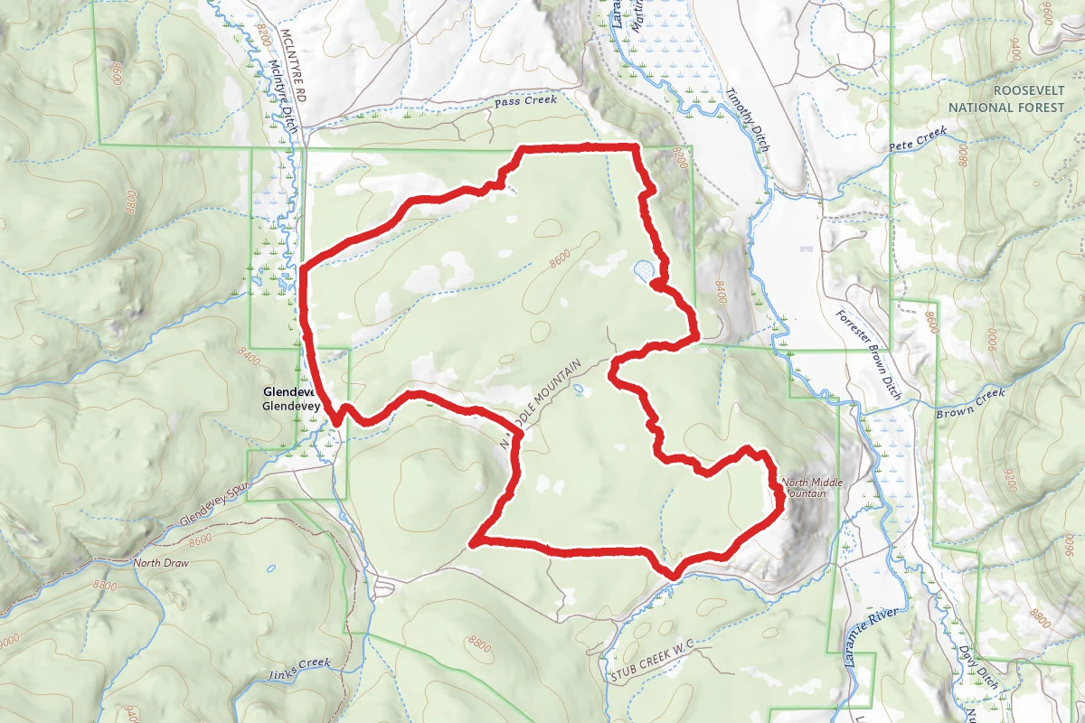North Middle Mountain