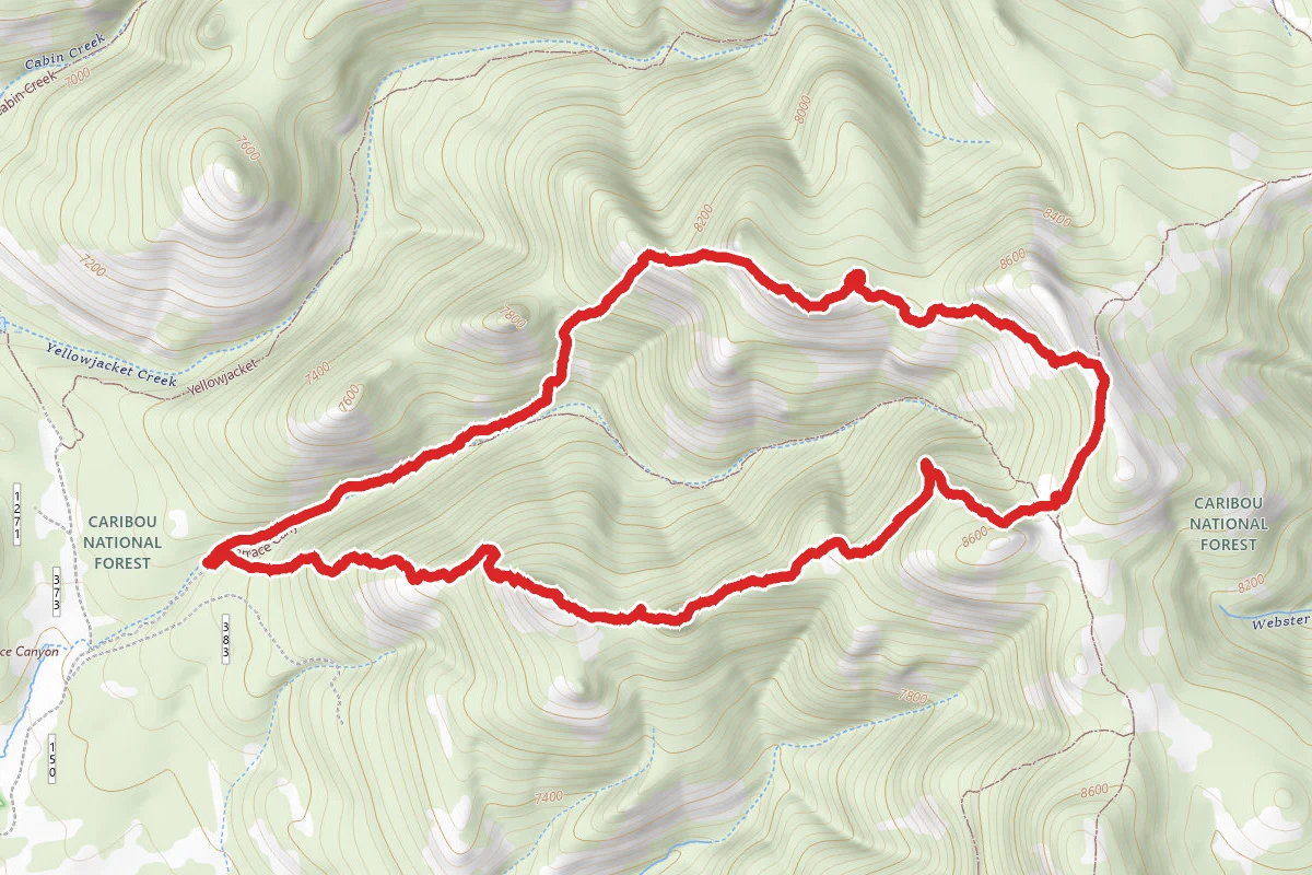 Terrace Canyon and Webster Range Loop