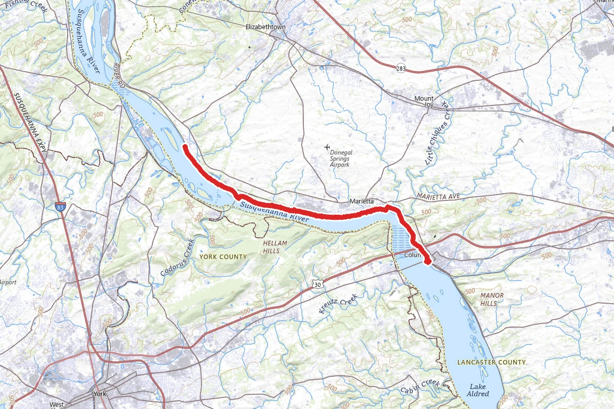 Northwest Lancaster County River Trail