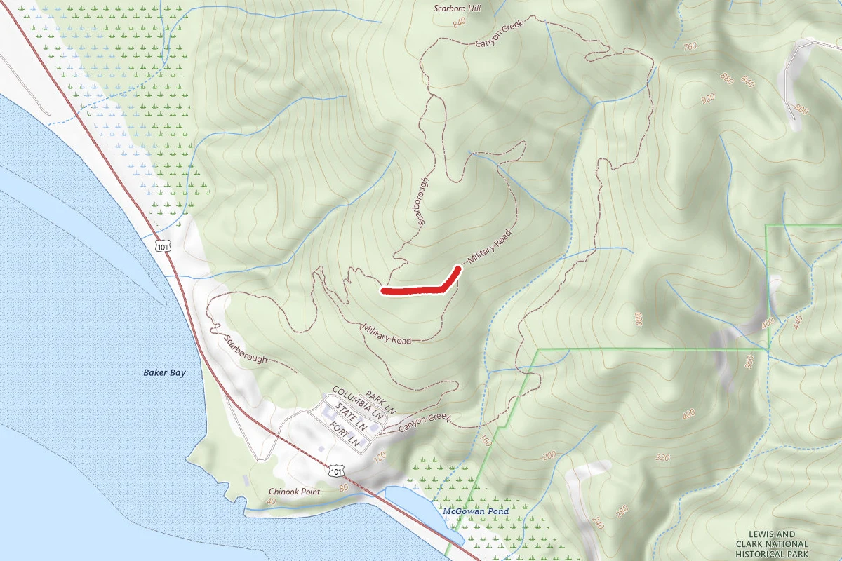 Military Road Spur