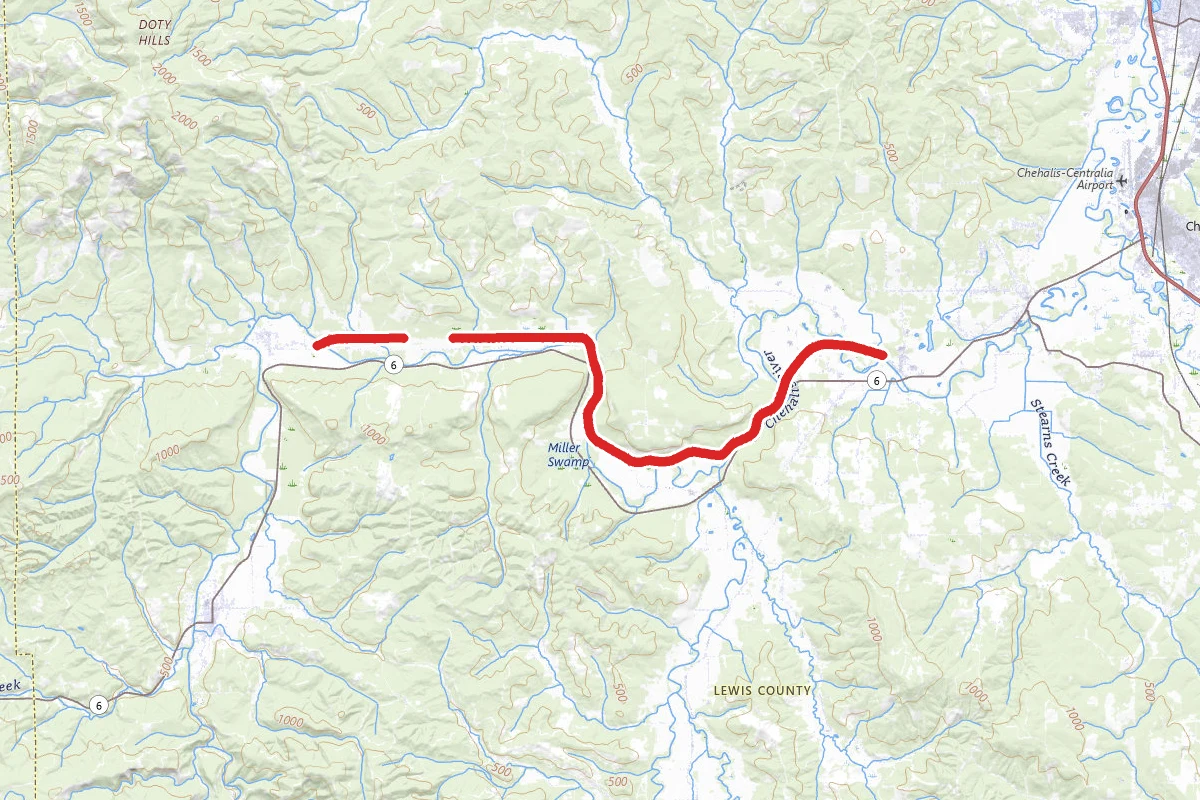 Willapa Hills State Park Trail