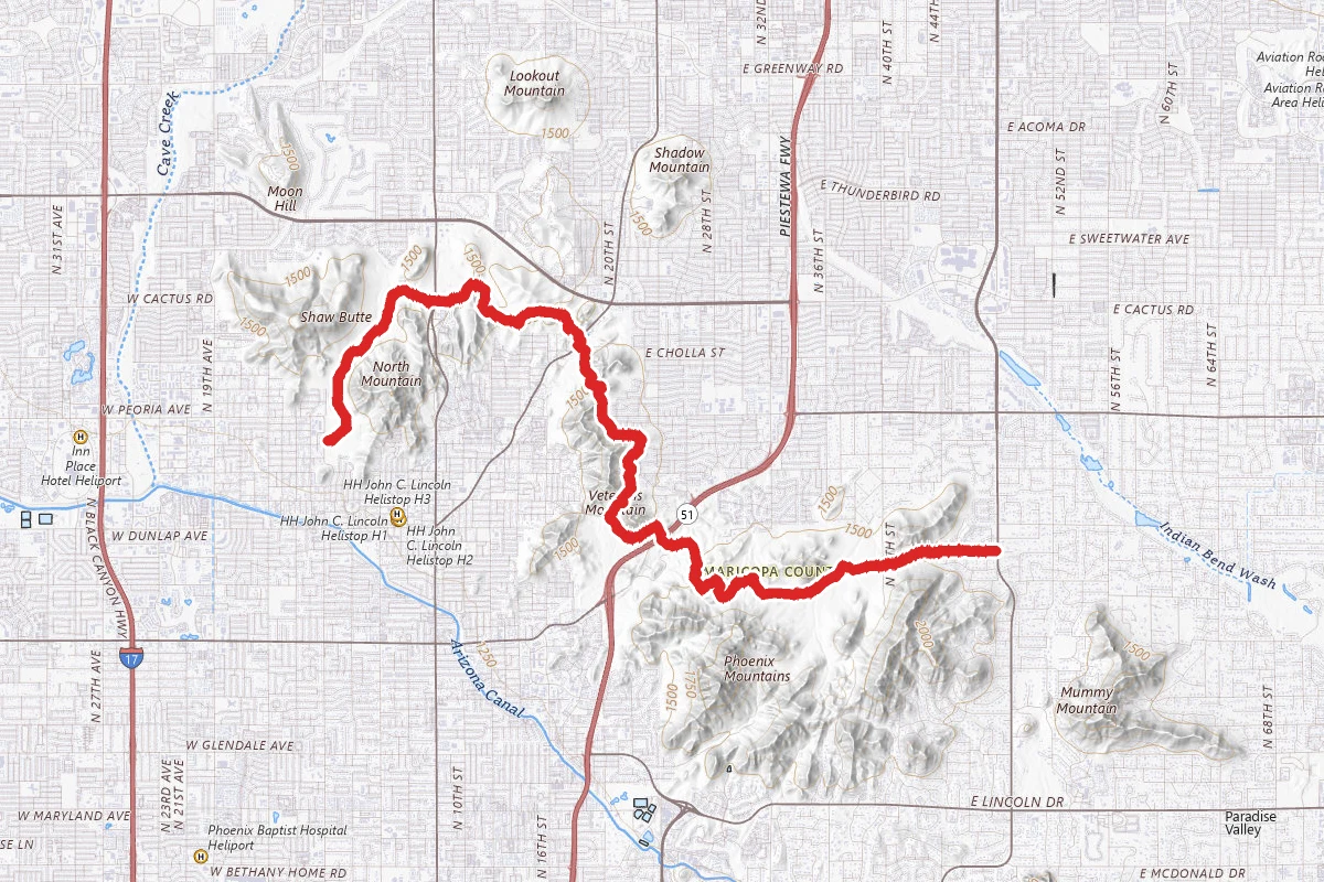 Charles M. Christiansen Trail 100