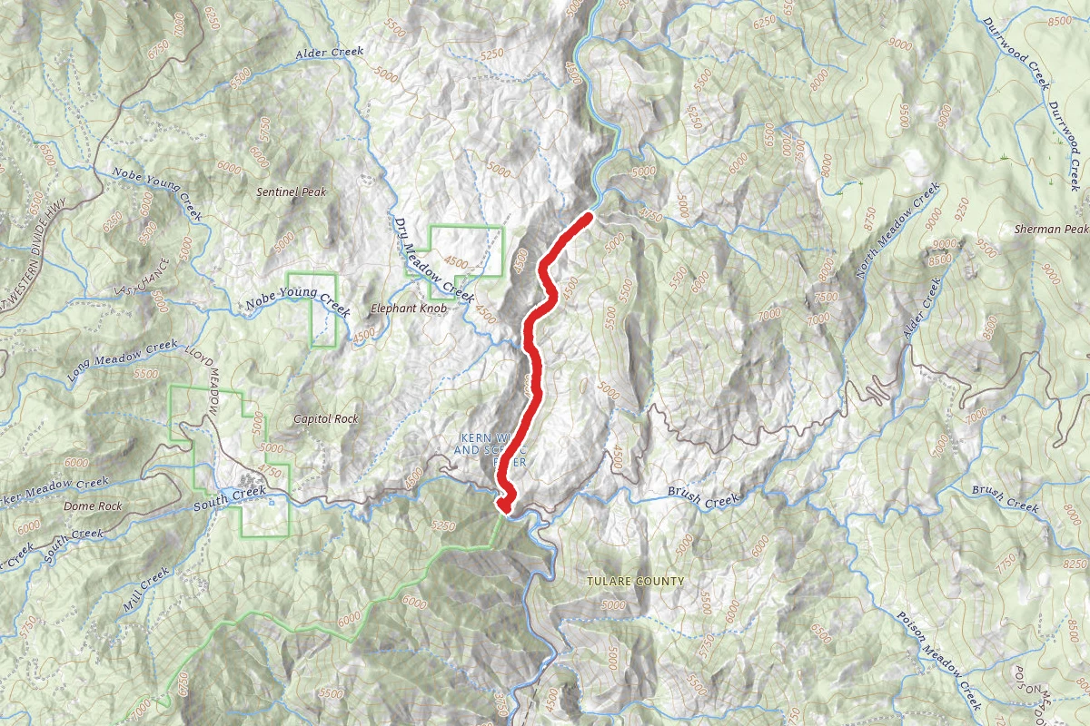 Johnsondale Bridge Trail