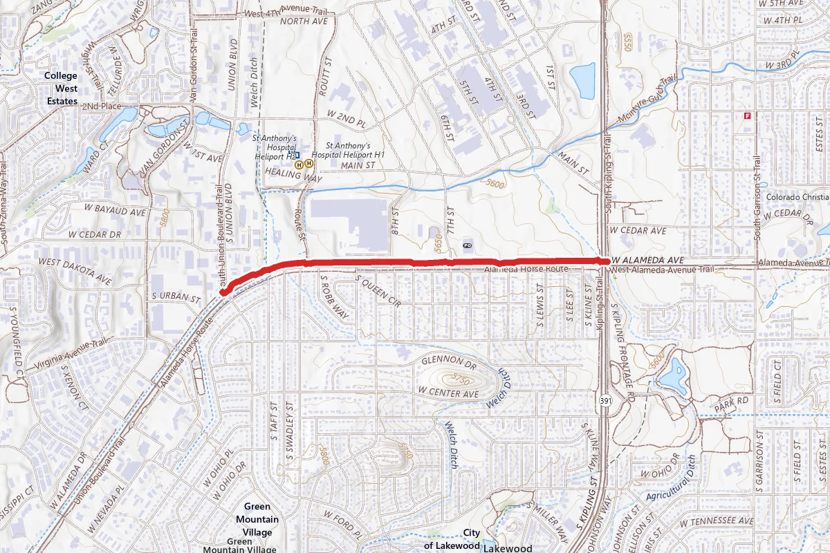 Alameda Parkway Trail