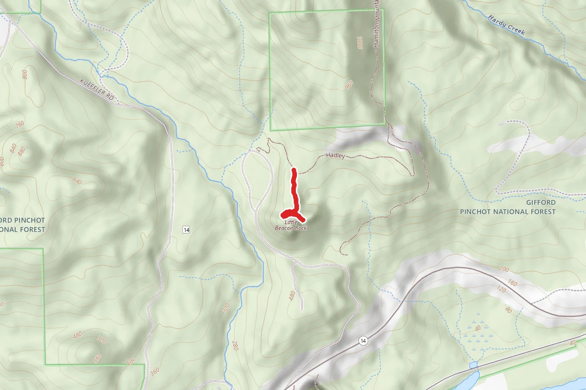 To Little Beacon Rock