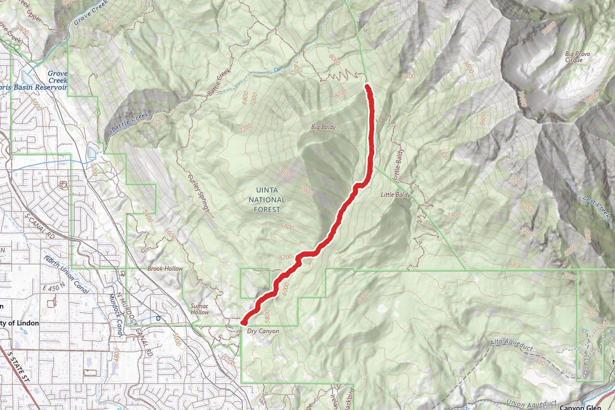 Dry Canyon Trail