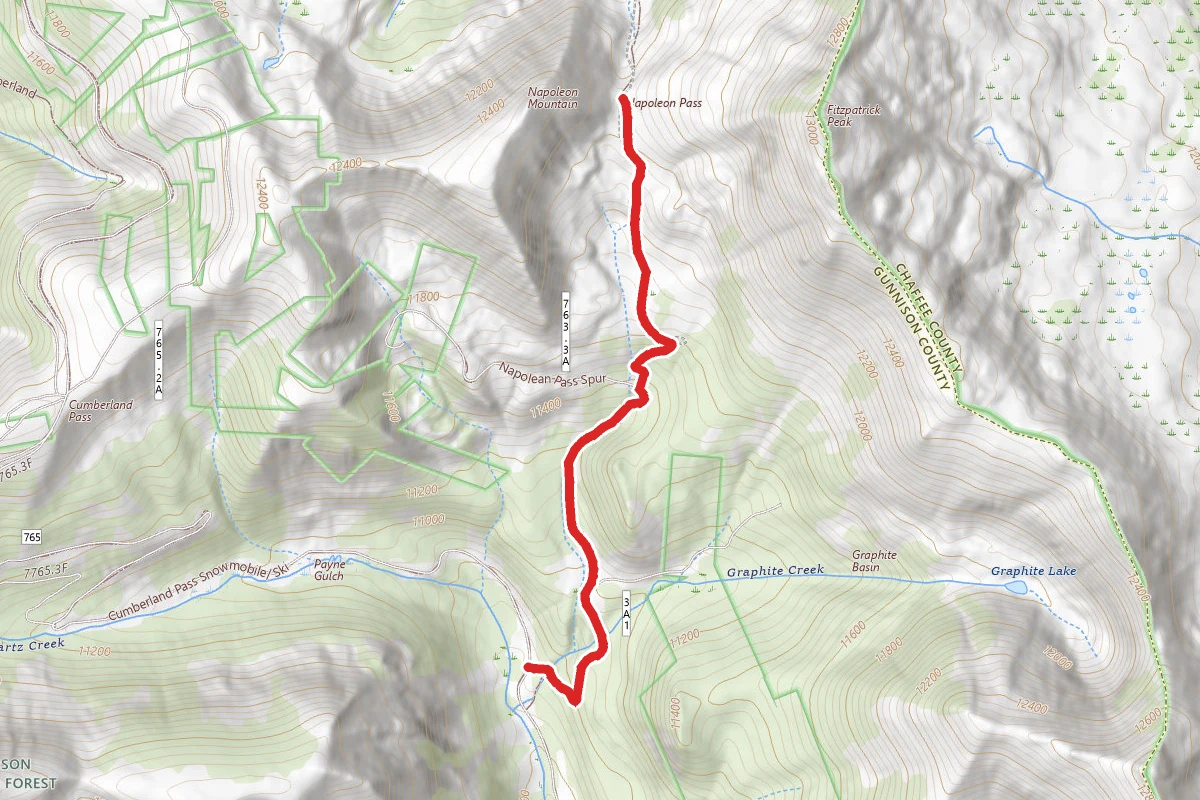 Napoleon Pass Trail