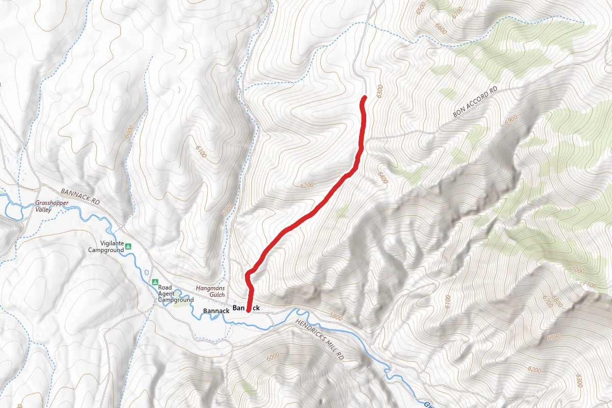 Road Agent Rock Trail