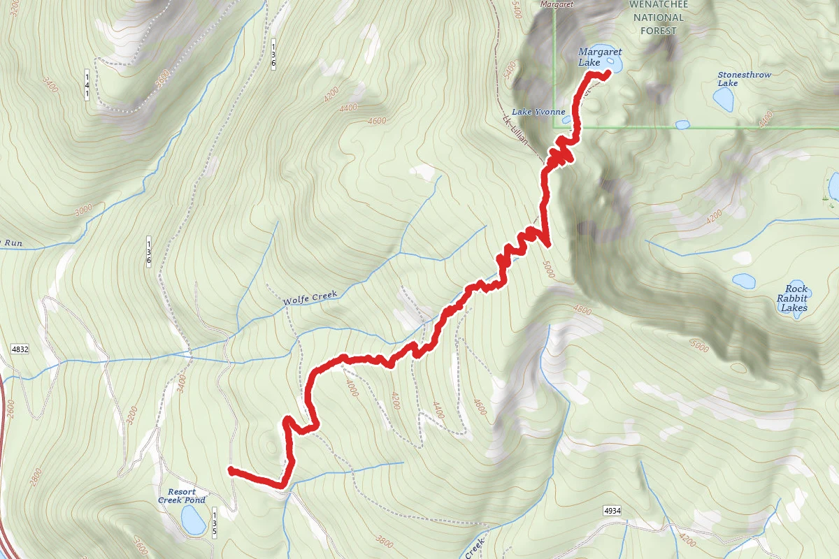 Margaret Lake Trail