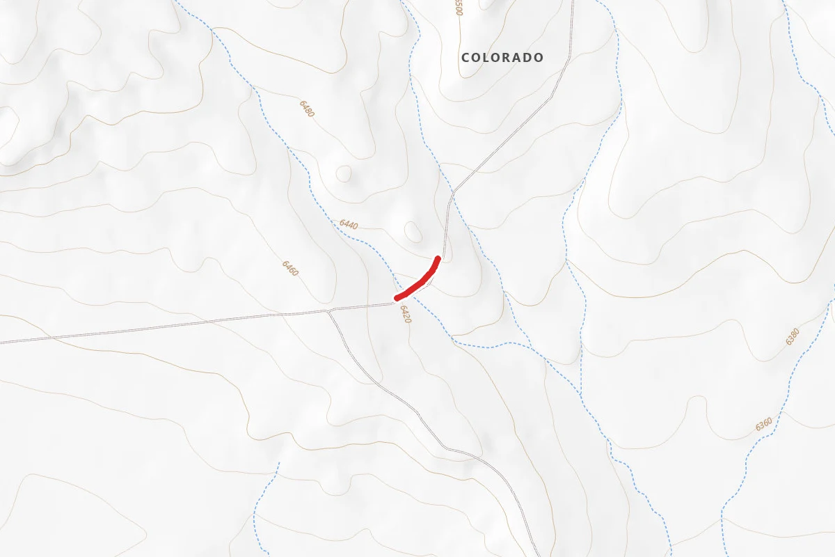East Ruedloff Draw Road