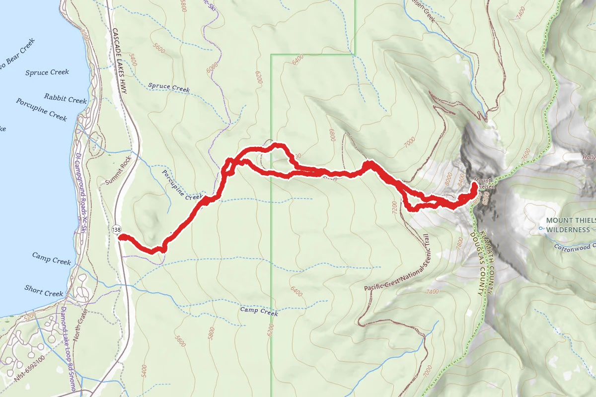 Mount Thielsen Trail