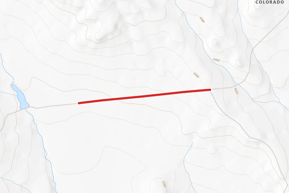 East Ruedloff Draw Road