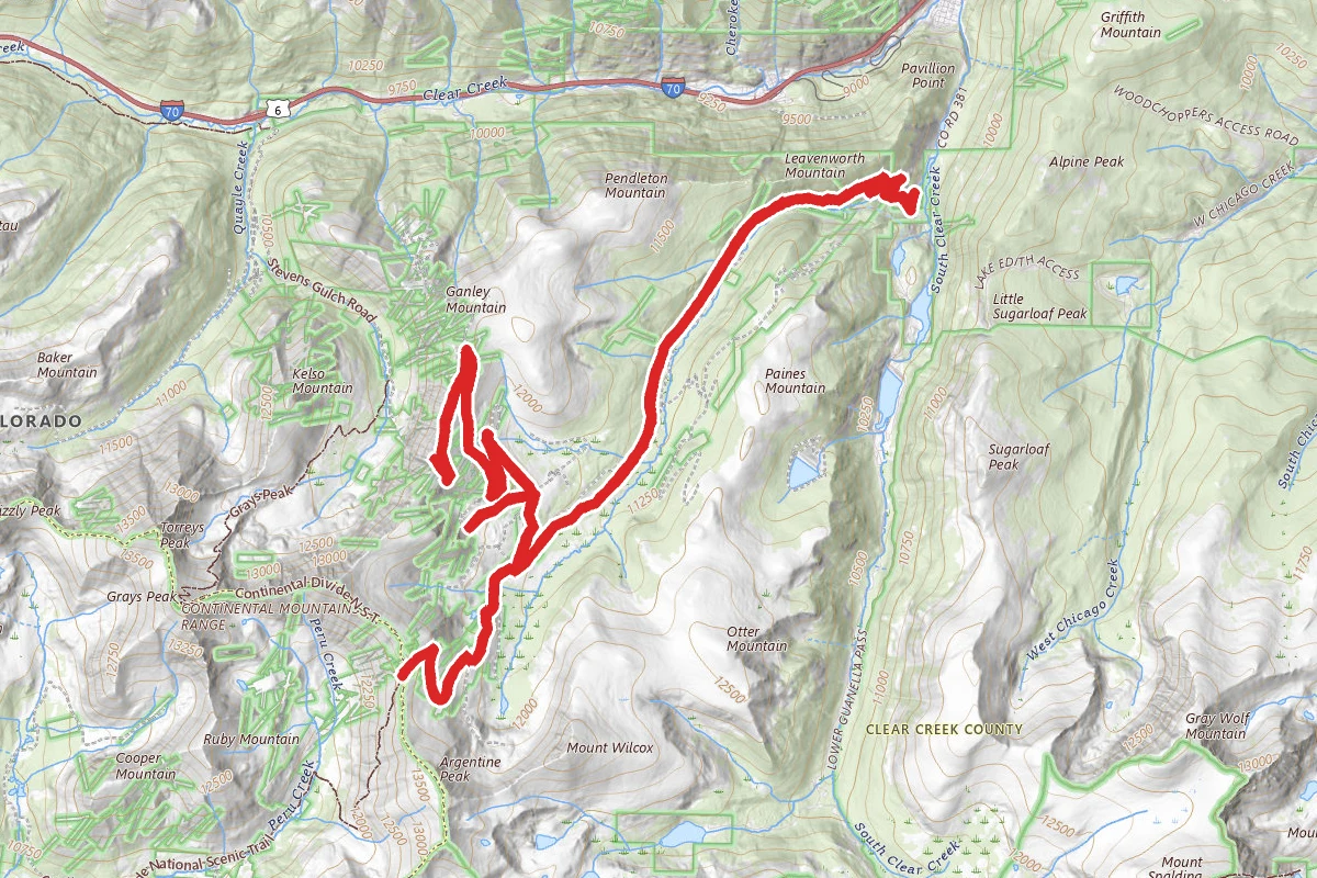 Argentine Pass OHV Route