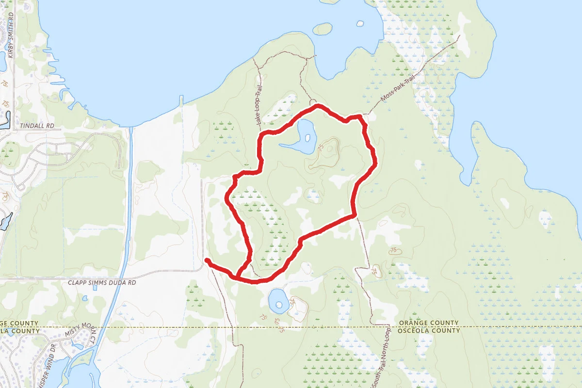 Split Oak Forest Green Trail