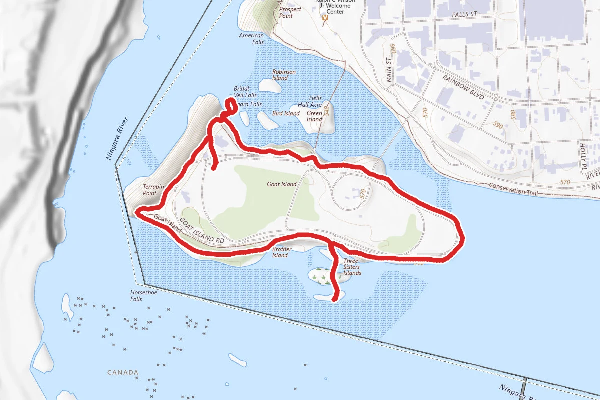 Goat Island Scenic Walk
