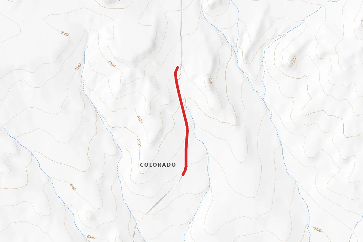 East Ruedloff Draw Road