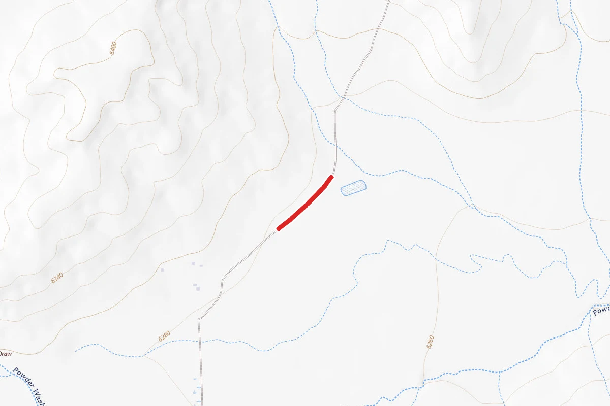 Ruedloff Powder Wash Road