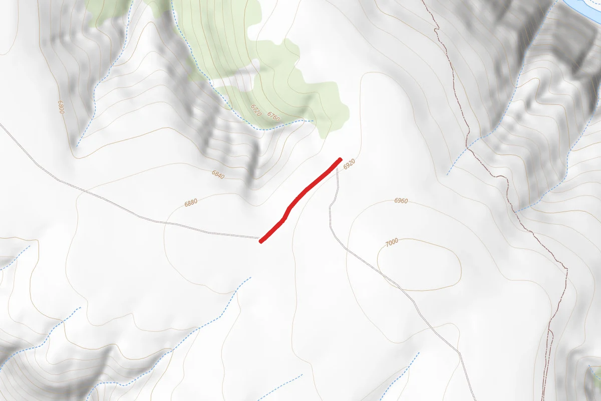 North Duffy Mountain Spur Road