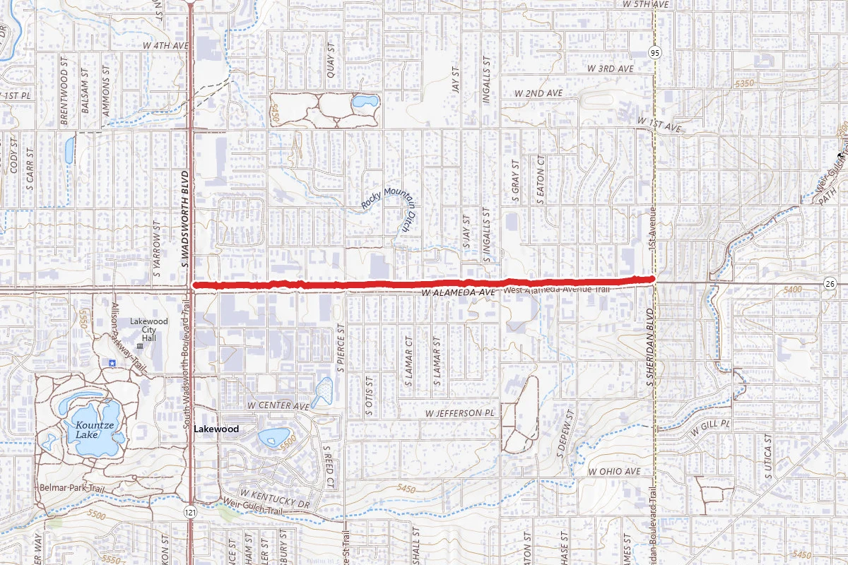 Alameda Parkway Trail