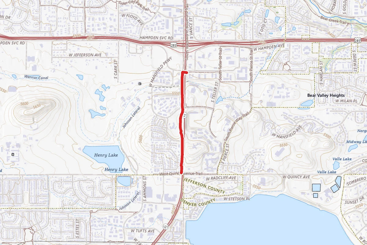 Wadsworth Boulevard Trail