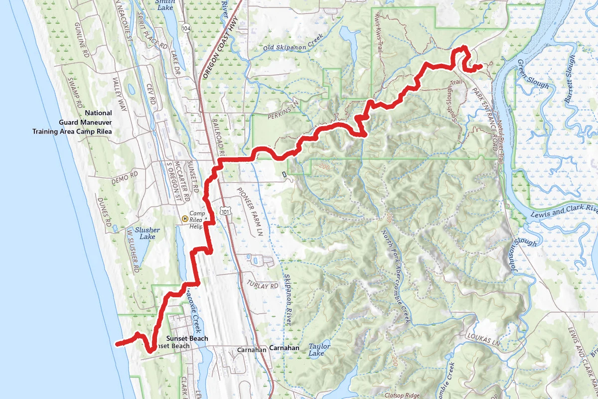 Fort to Sea Trail