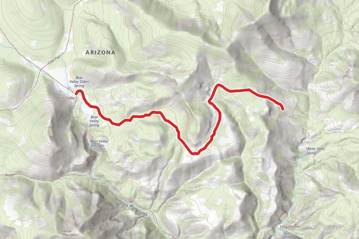 Yam Canyon Trail