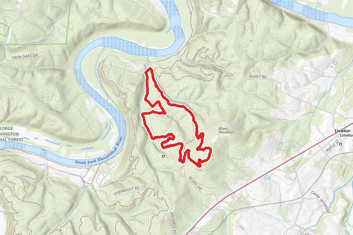 Allen's Mountain Trail