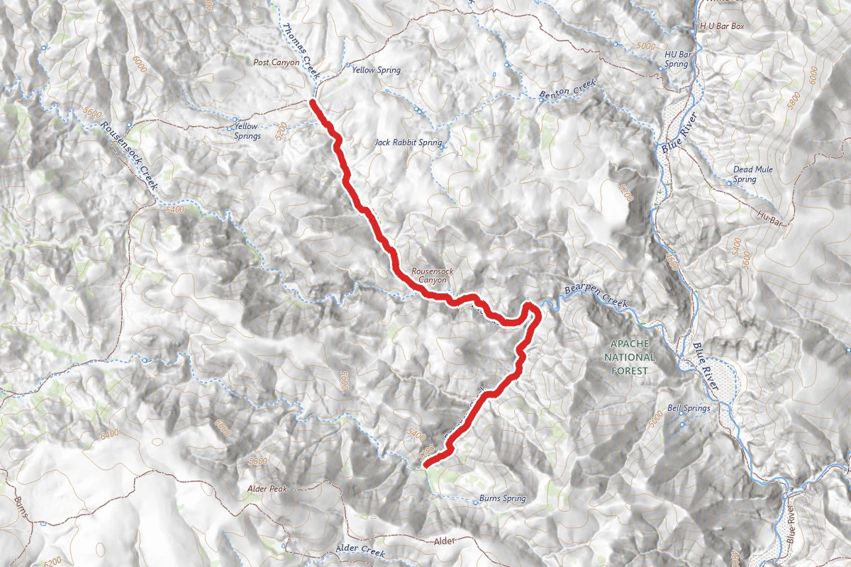 Thomas Creek Trail