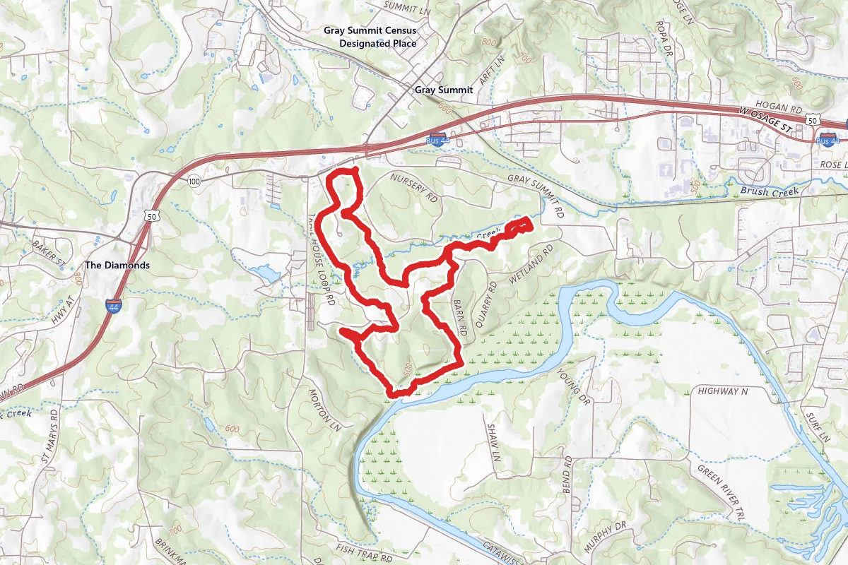 Shaw Nature Reserve Trails