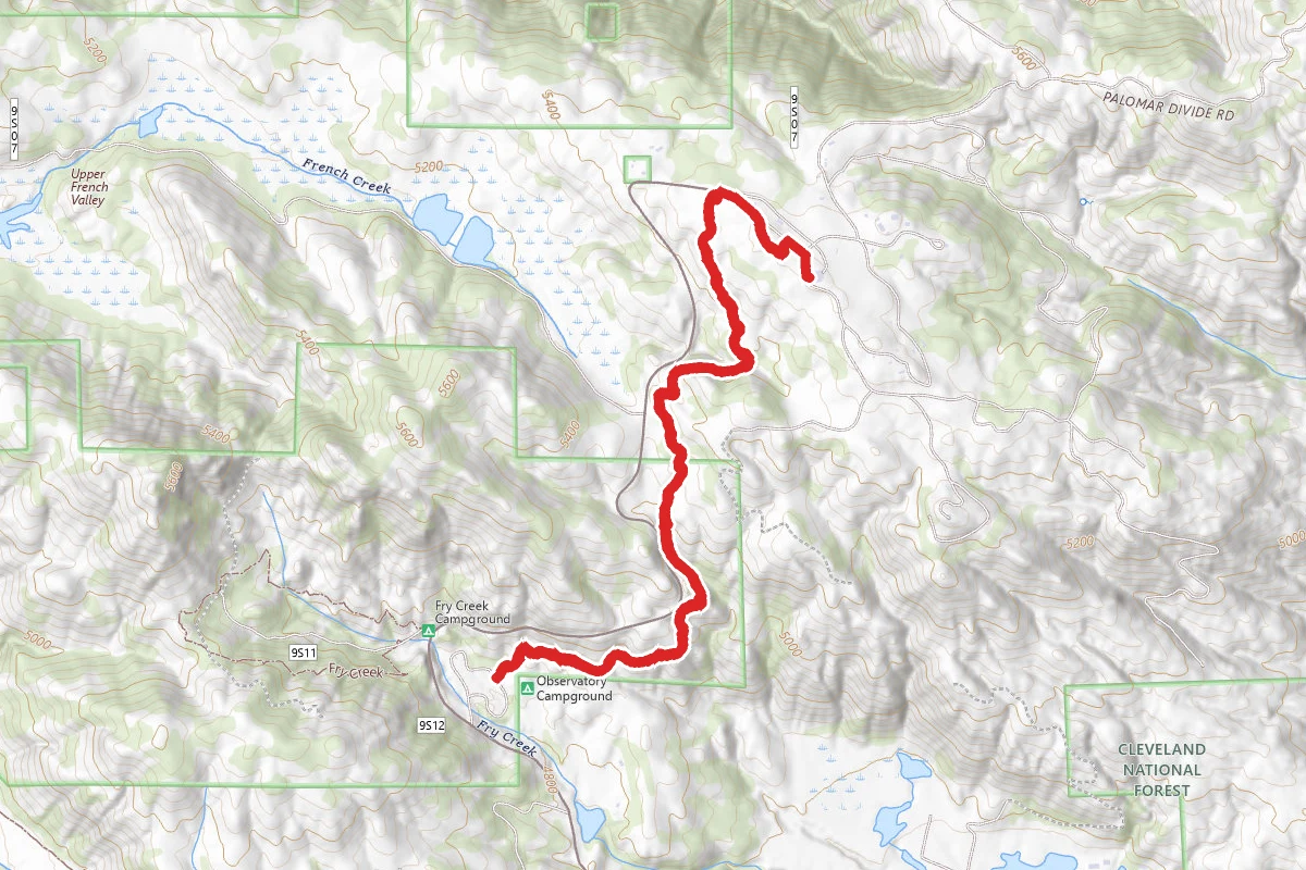 Palomar Observatory Trail