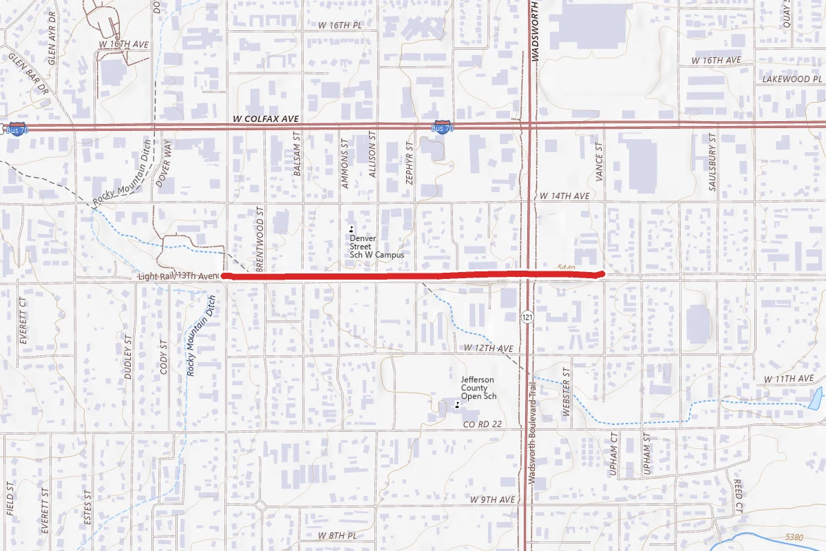 Light Rail/13Th Avenue Trail