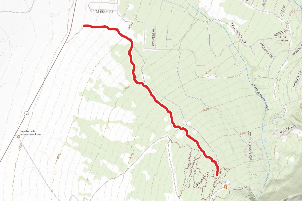 North Zapata Trail