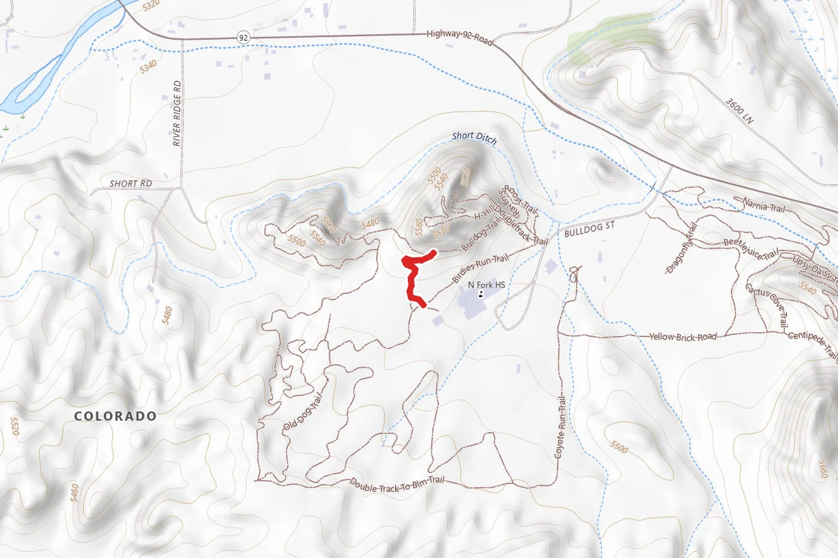 Bulldog - High School Connector Trail