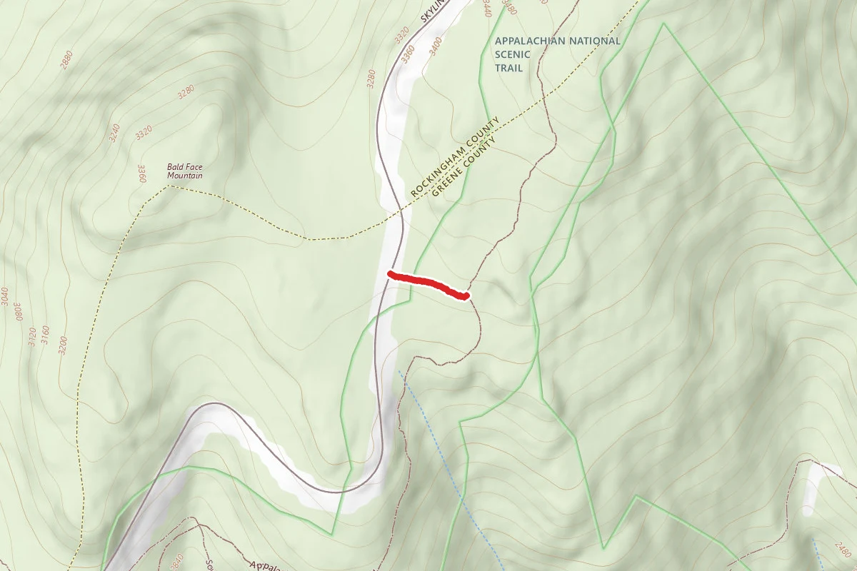 At Access - Bald Face Mountain