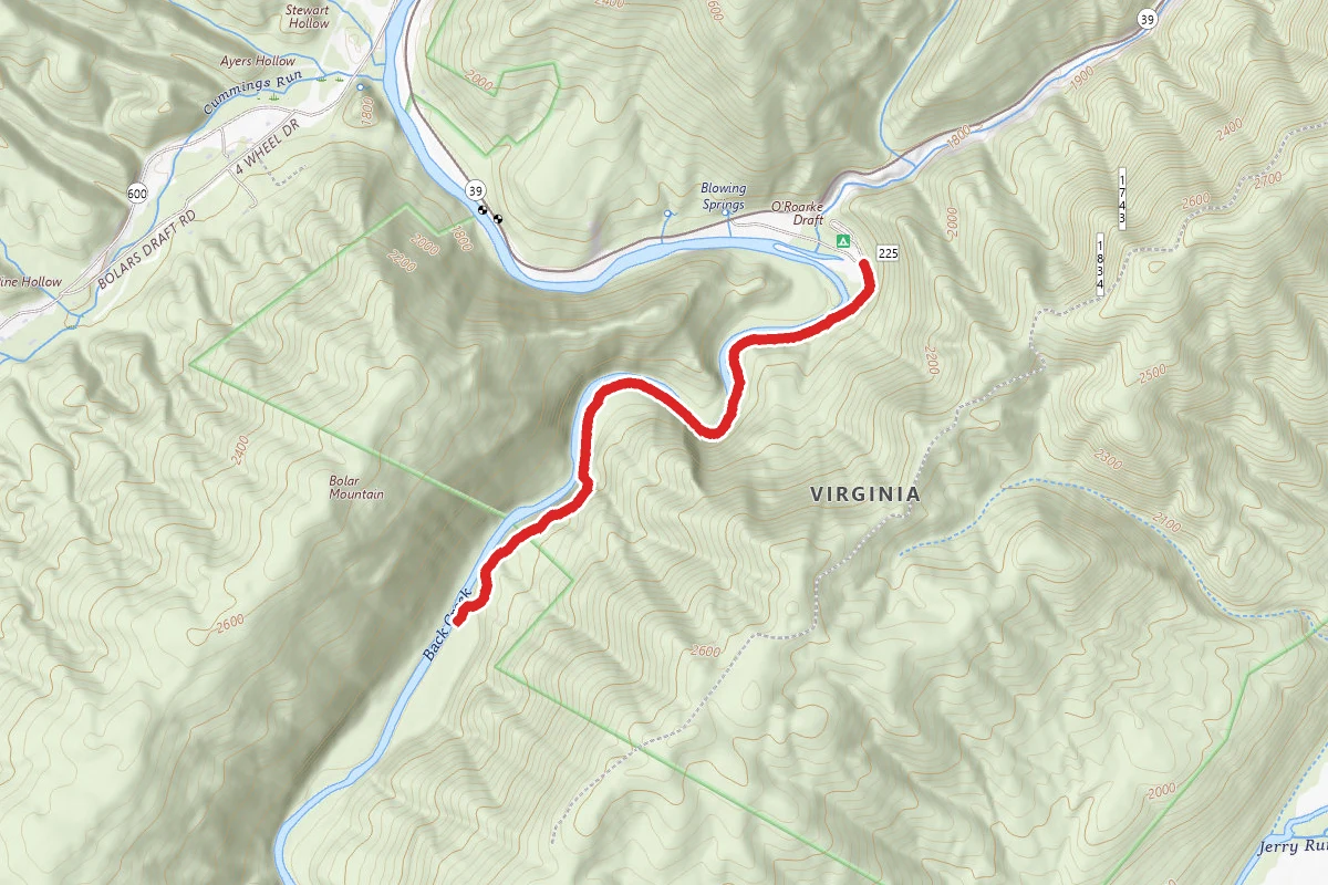 Back Creek Gorge