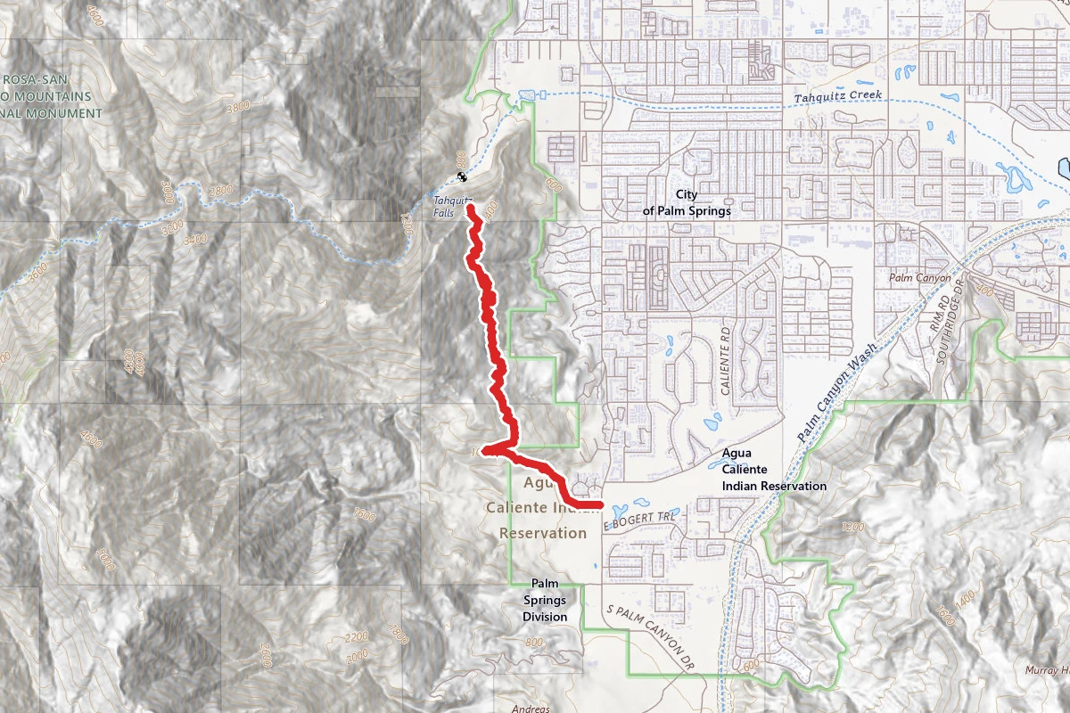South Carl Lykken Trail - South Section