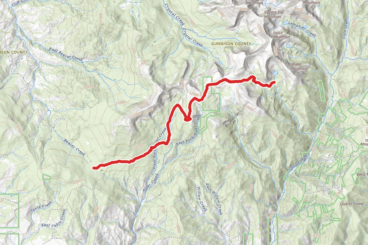 Fossil Ridge Trail