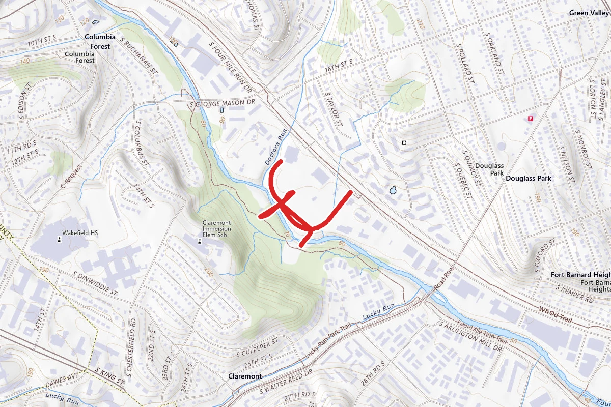 Barcroft Park Trail
