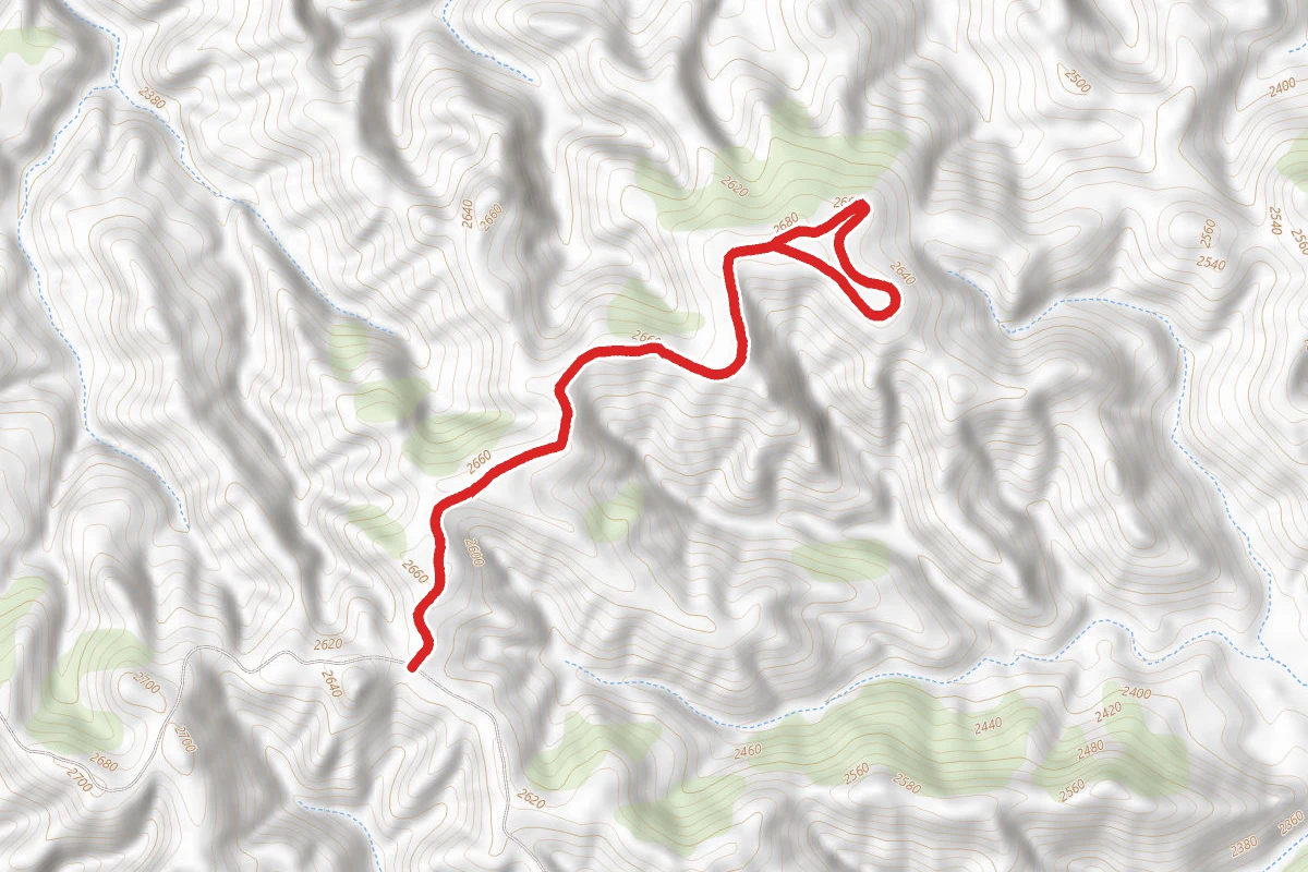 Artist Vista Trail route map