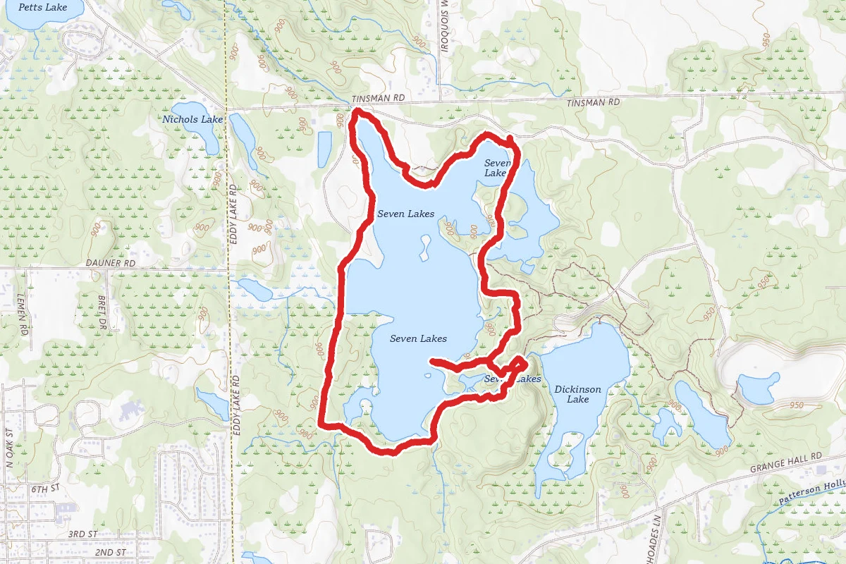 Seven Lakes Loop