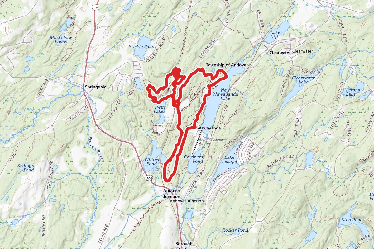 Kittatinny Valley Park Trail